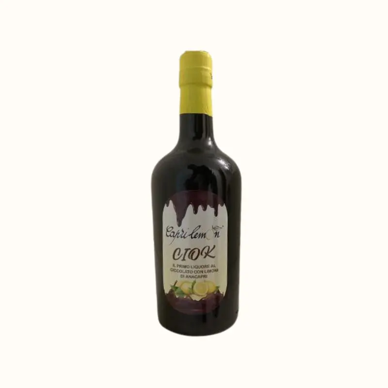 CIOK Liquore al cioccolato con limoni di Anacapri