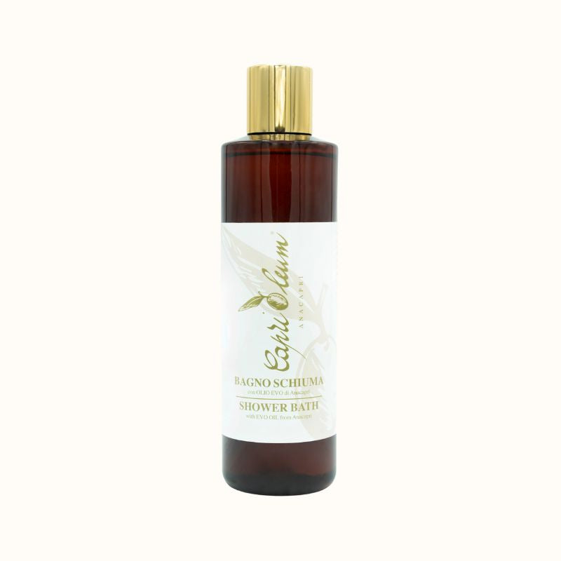 Bagno doccia con Olio Evo Capri Oleum
