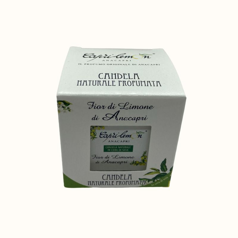 Candela al profumo di limoni